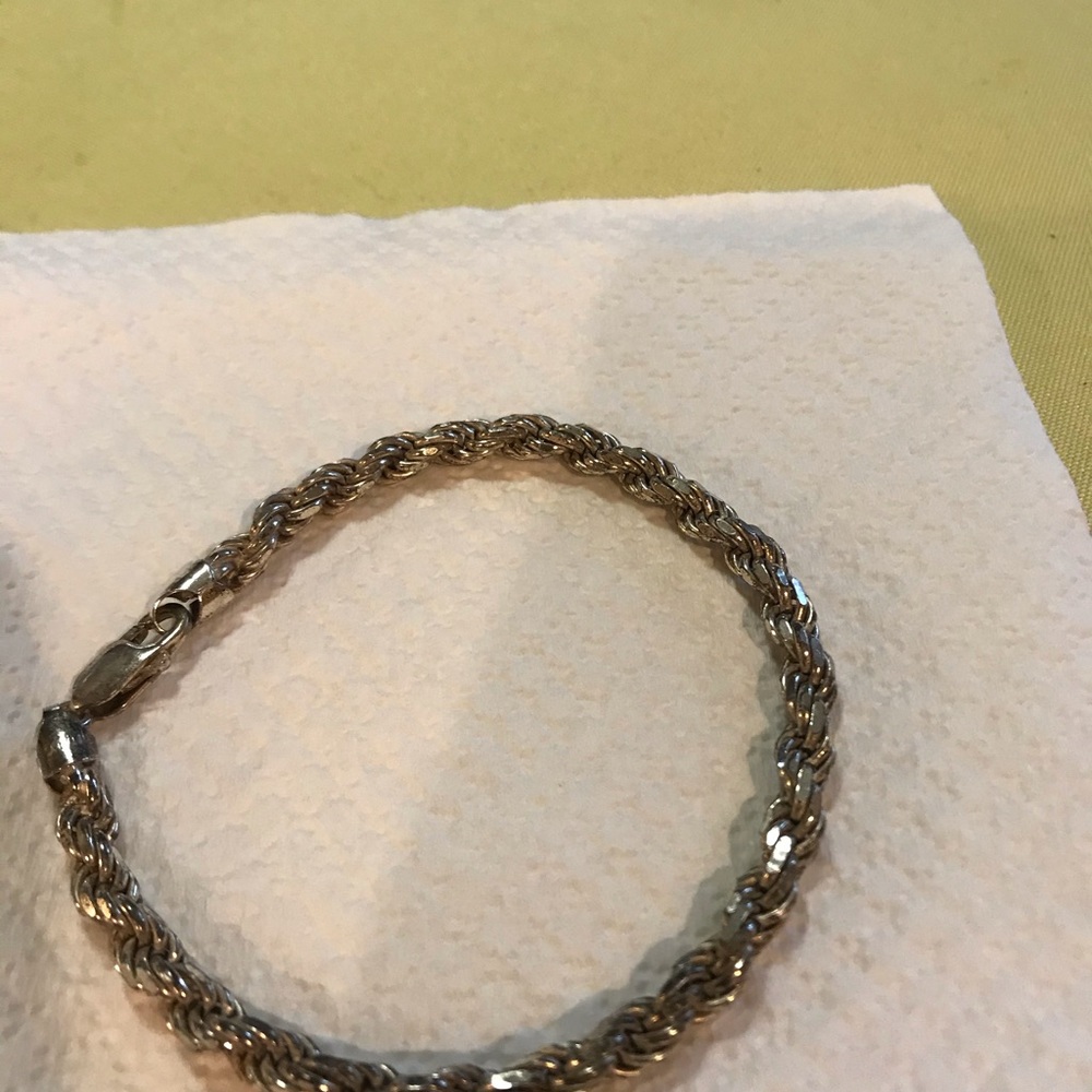 Sterling silver Byzantine bracelet